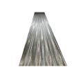 Tôle d&#39;acier galvanisée ondulée Prix de la tôle de toit de zinc